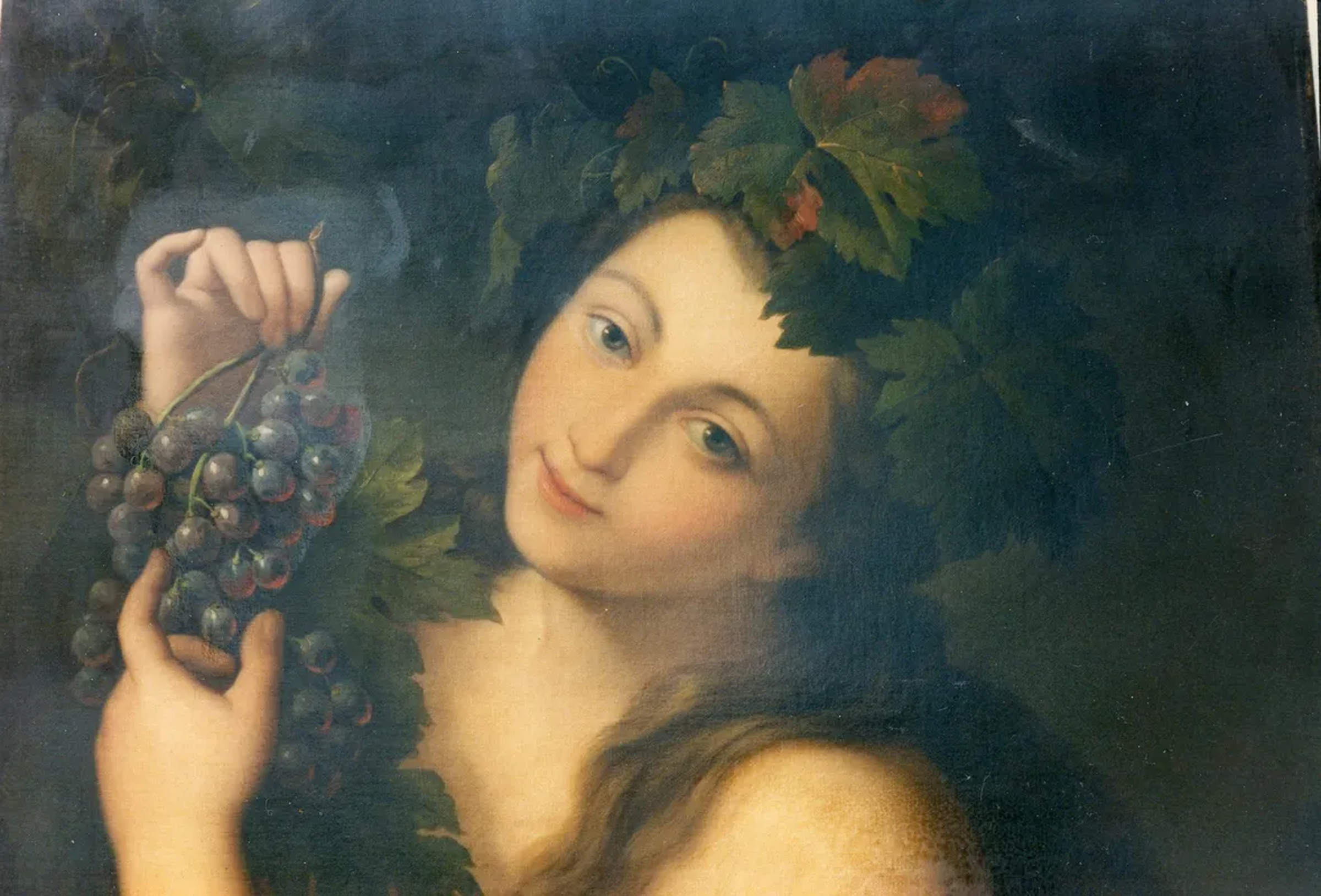 Damaged painting — before restoration #11