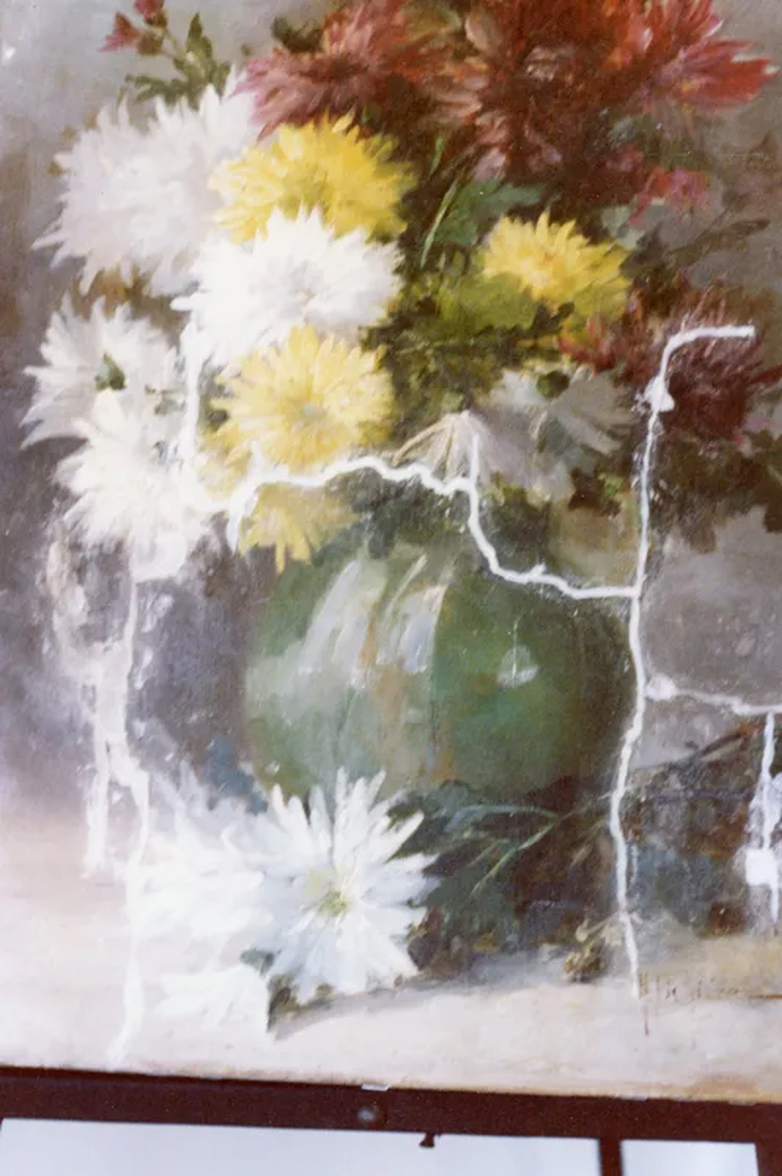 Damaged painting — before restoration #5