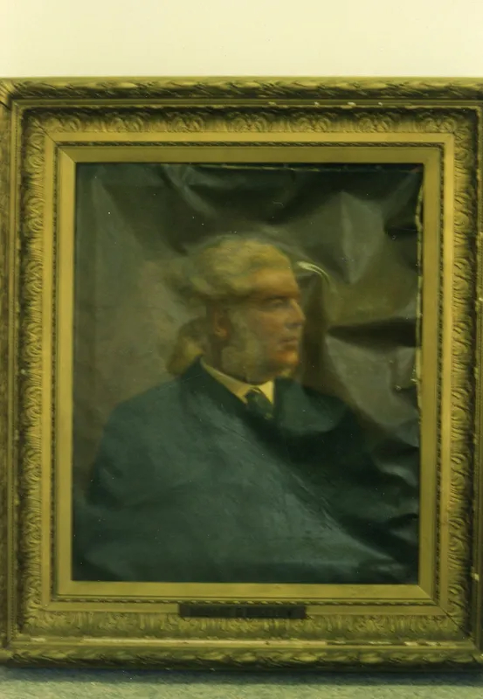 Damaged painting — before restoration #9